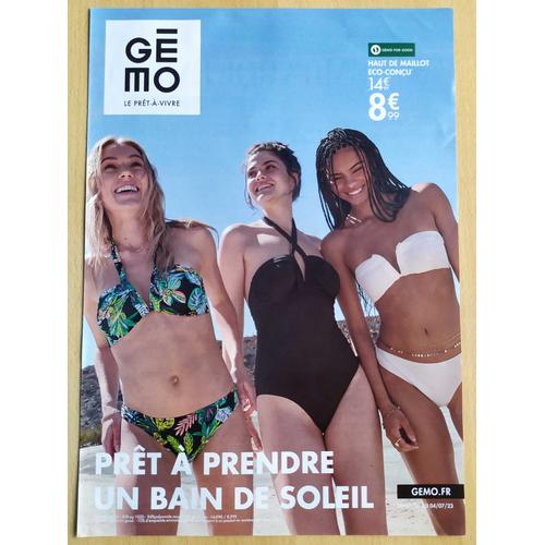 Gemo discount maillot bain